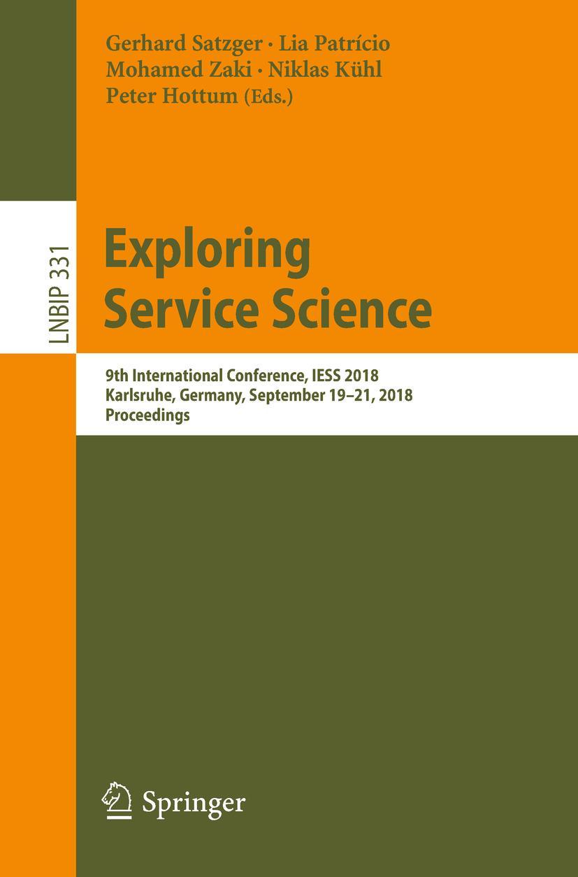 Vorderes Coverbild Exploring Service Science