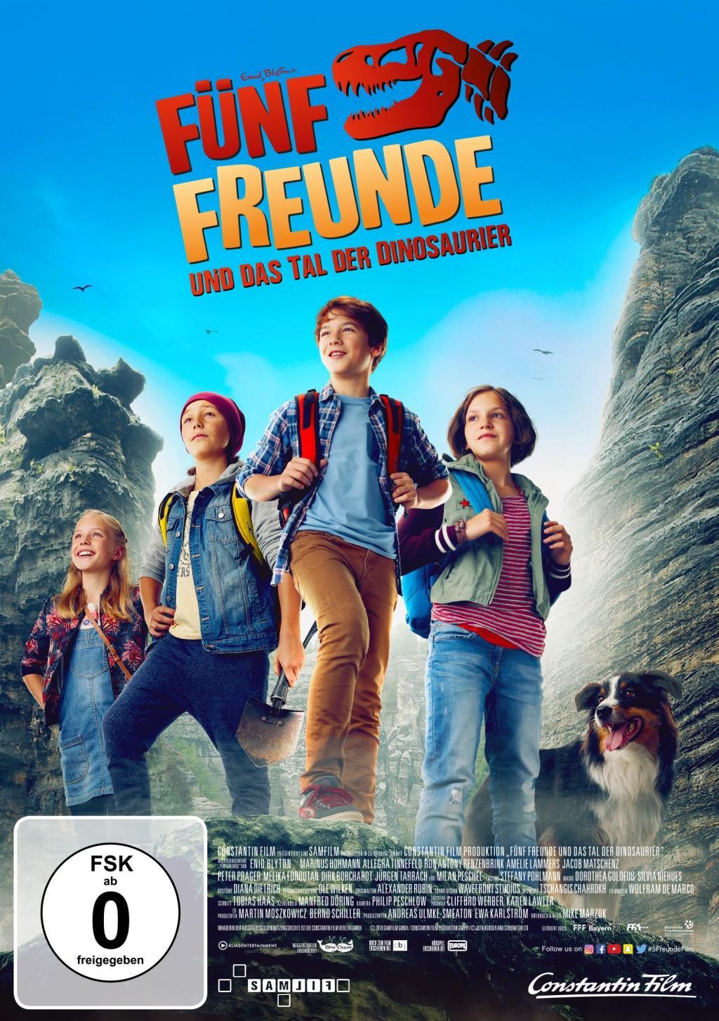 Vorderes Coverbild Fünf Freunde und das Tal der Dinosaurier