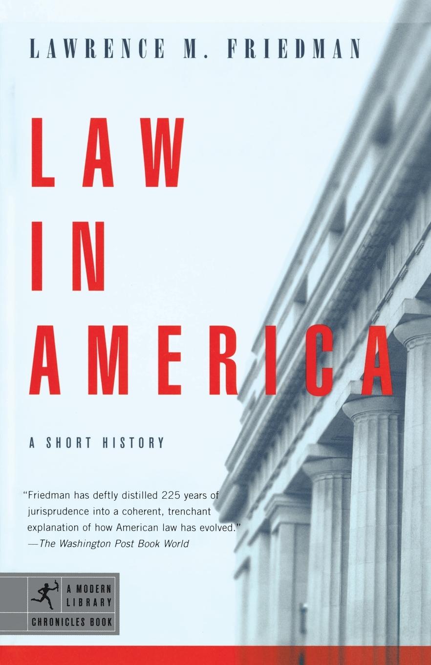 Vorderes Coverbild Law in America