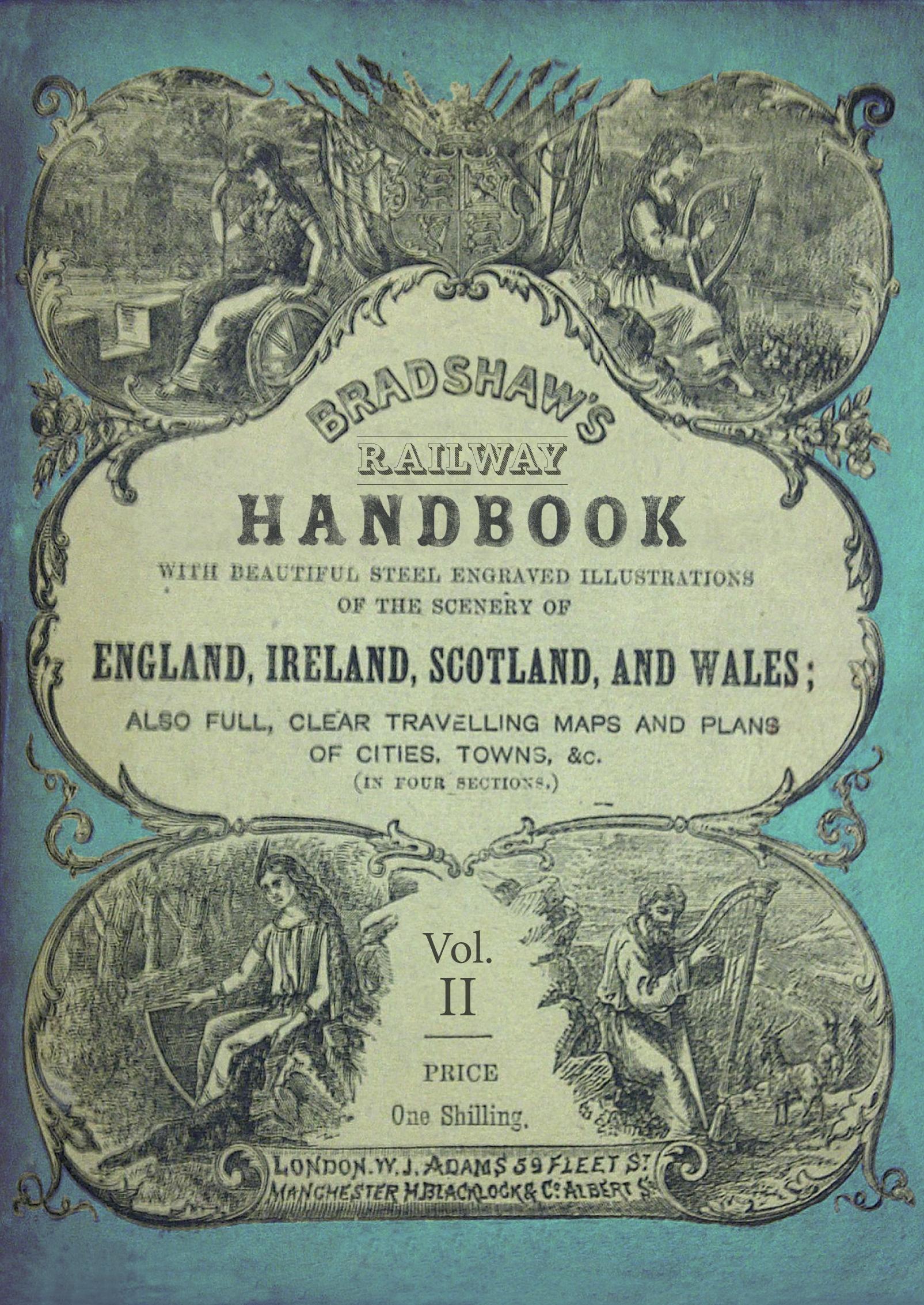 Vorderes Coverbild Bradshaw's Railway Handbook, 1866