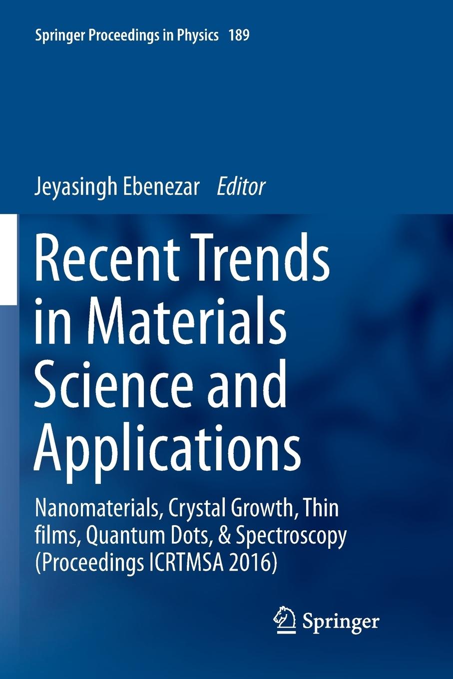 Vorderes Coverbild Recent Trends in Materials Science and Applications