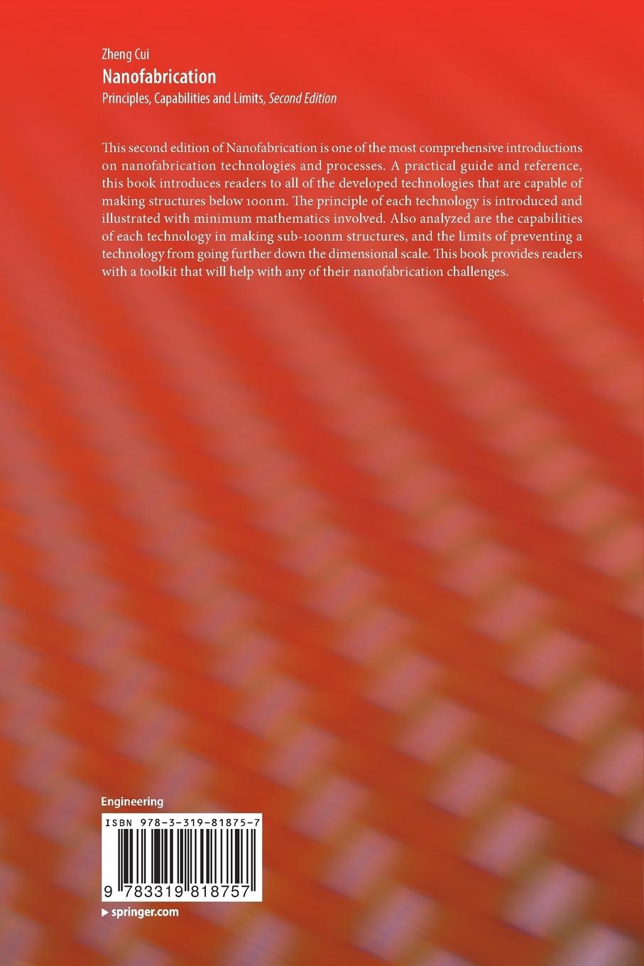 Rückseitencover Nanofabrication