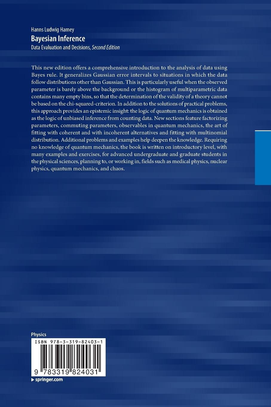 Rückseitencover Bayesian Inference