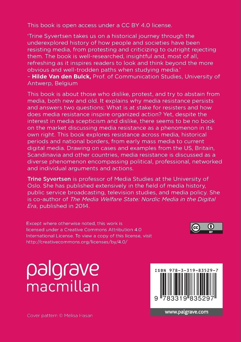 Rückseitencover Media Resistance