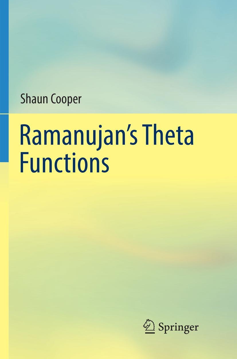 Vorderes Coverbild Ramanujan's Theta Functions