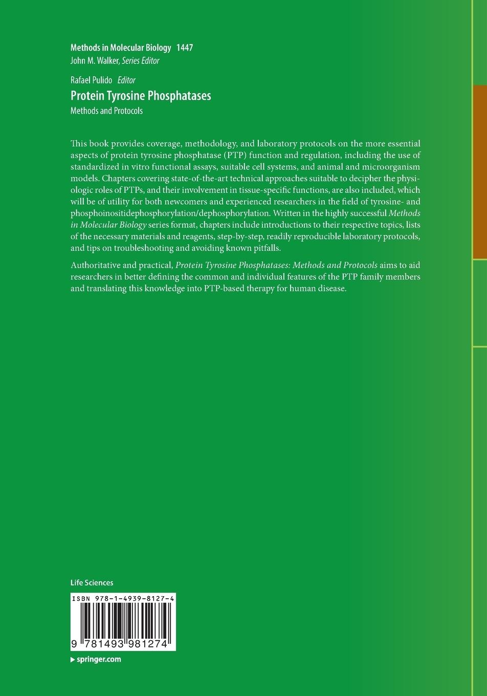 Rückseitencover Protein Tyrosine Phosphatases