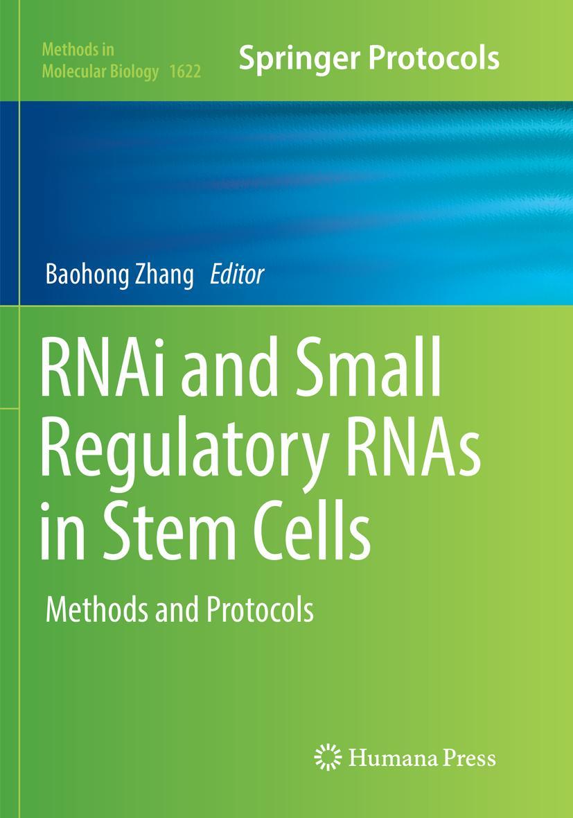 Vorderes Coverbild RNAi and Small Regulatory RNAs in Stem Cells