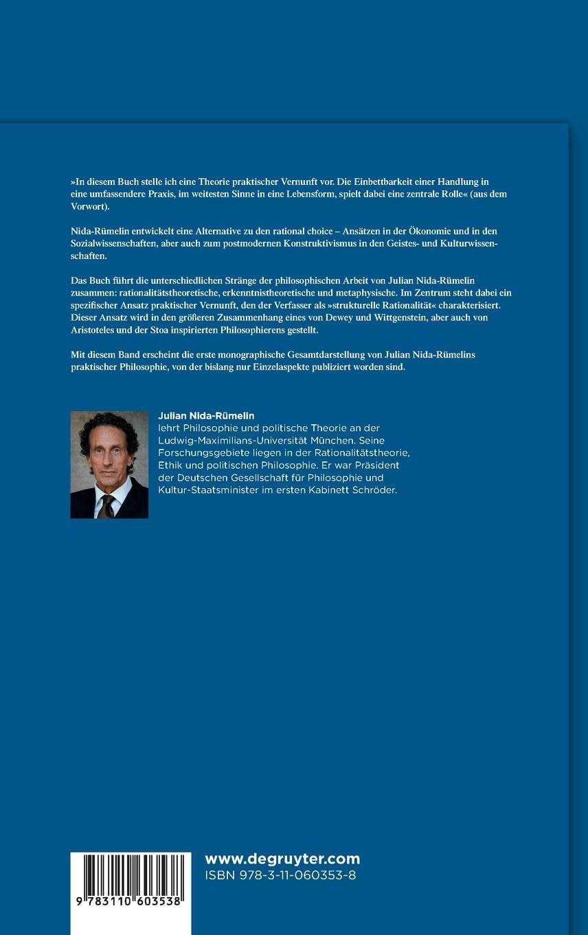 Rückseitencover Eine Theorie praktischer Vernunft
