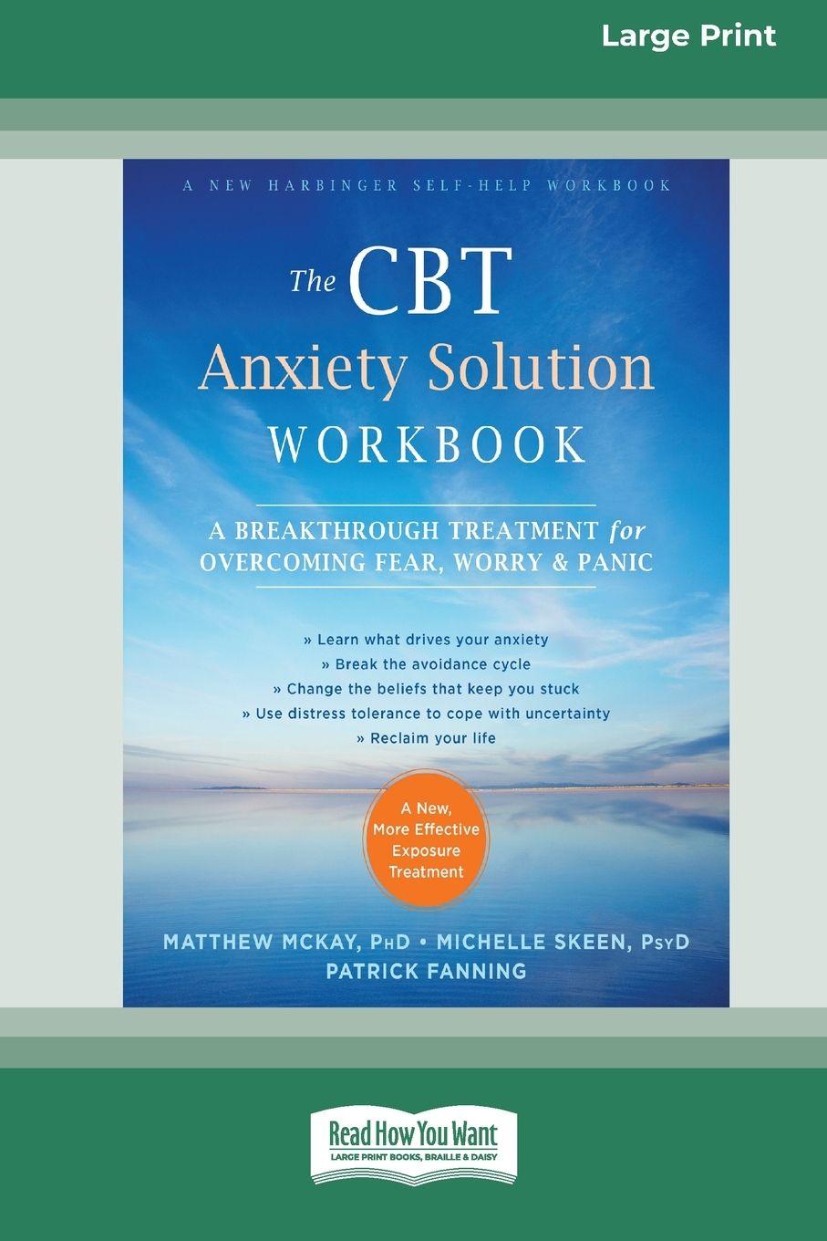Vorderes Coverbild The CBT Anxiety Solution Workbook