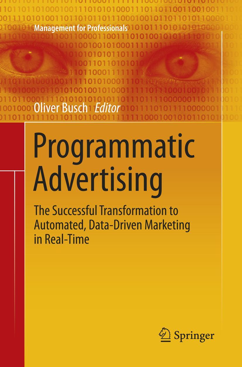 Vorderes Coverbild Programmatic Advertising
