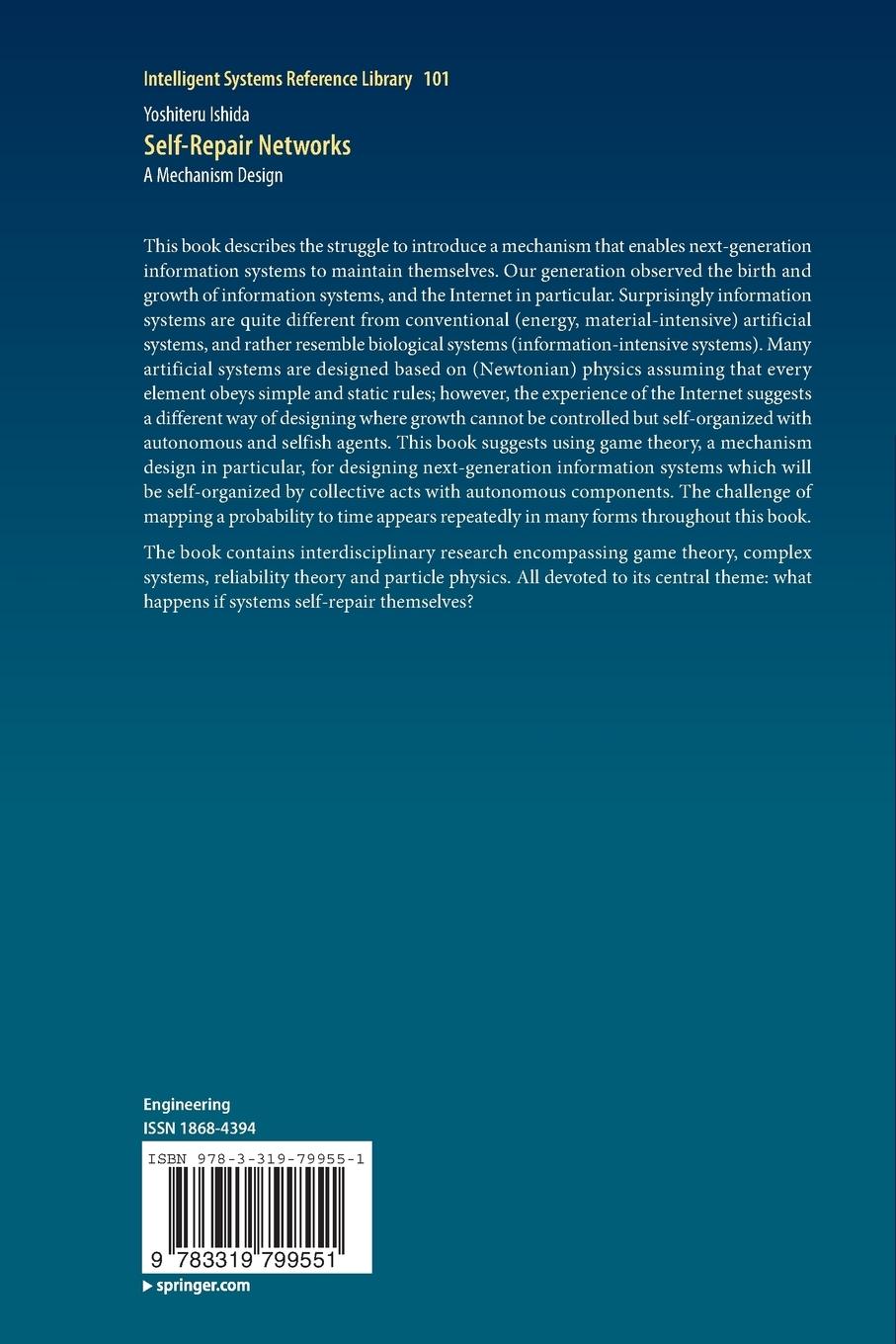 Rückseitencover Self-Repair Networks