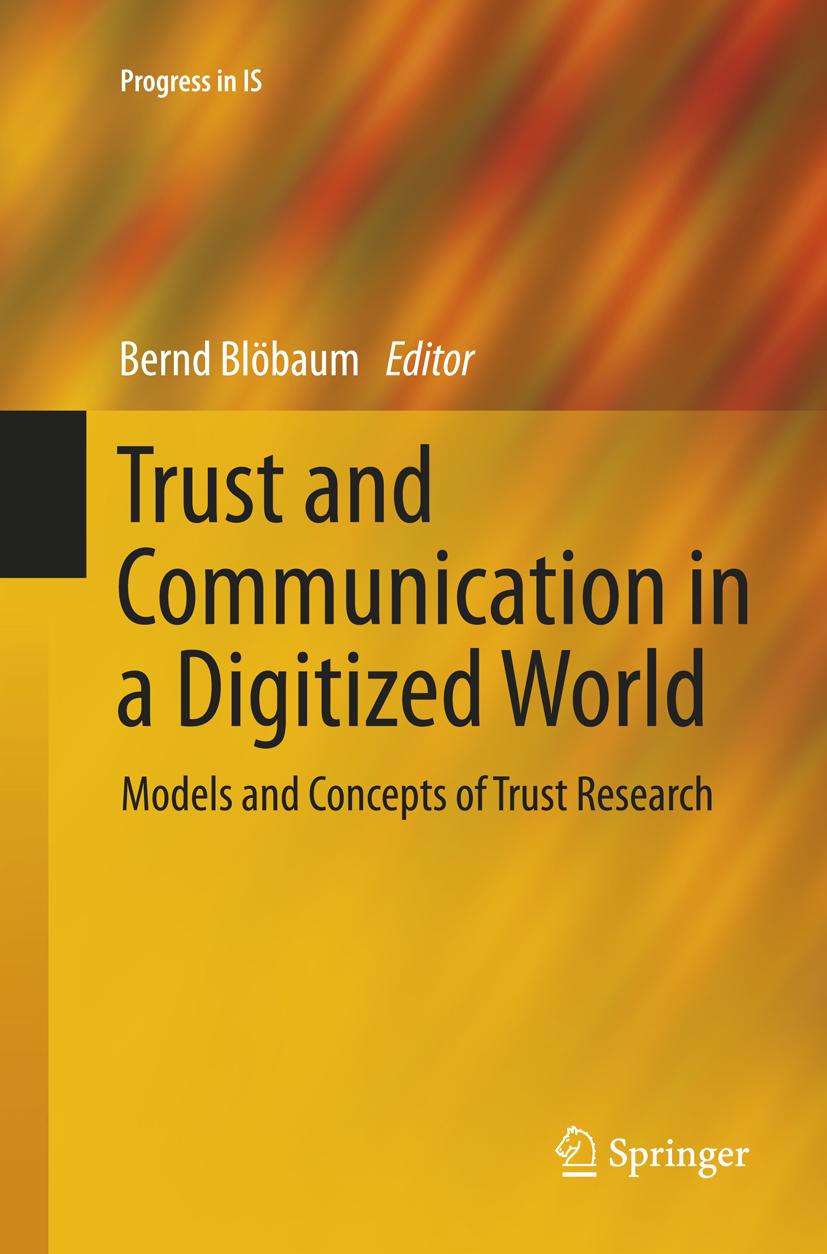 Vorderes Coverbild Trust and Communication in a Digitized World