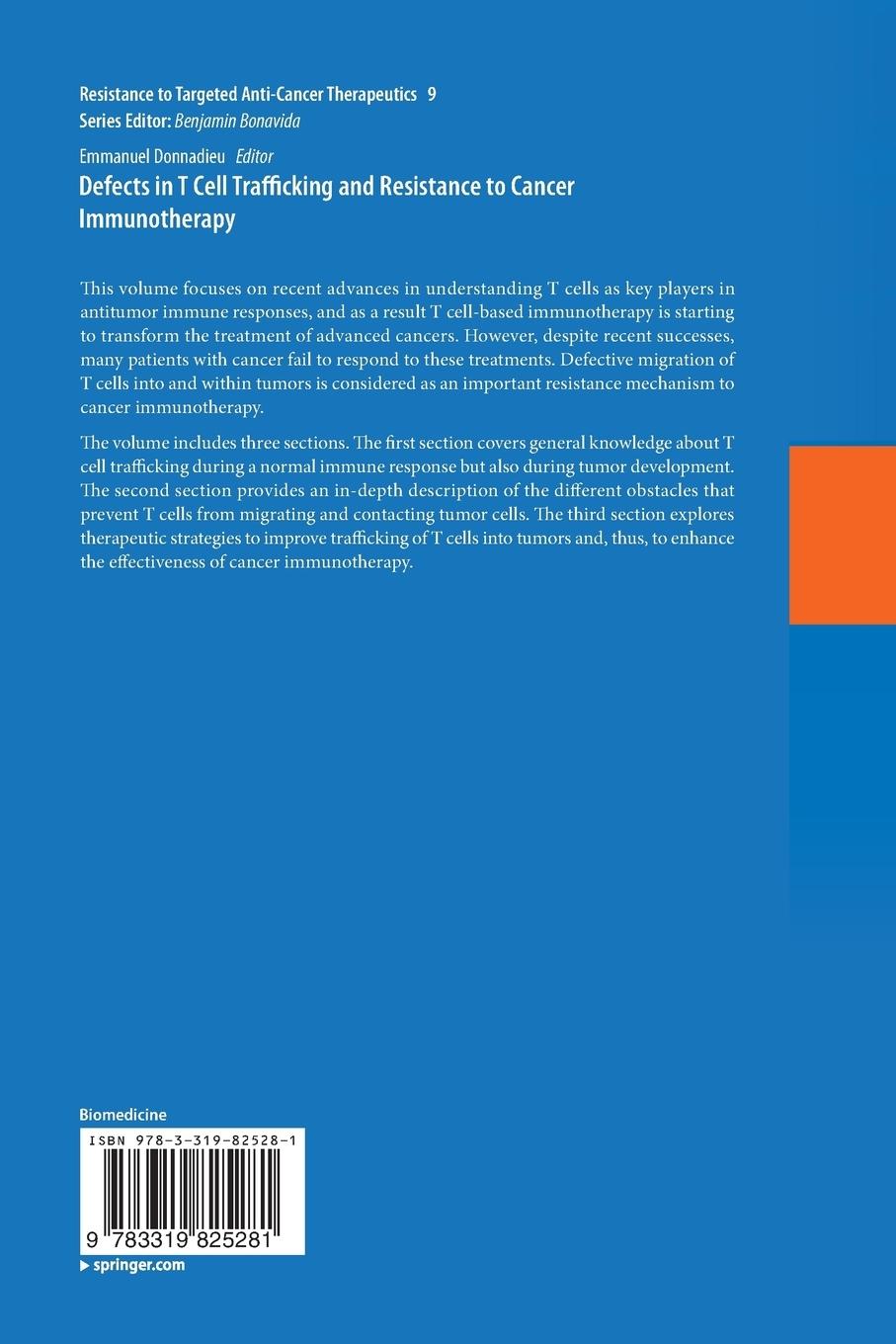 Rückseitencover Defects in T Cell Trafficking and Resistance to Cancer Immunotherapy