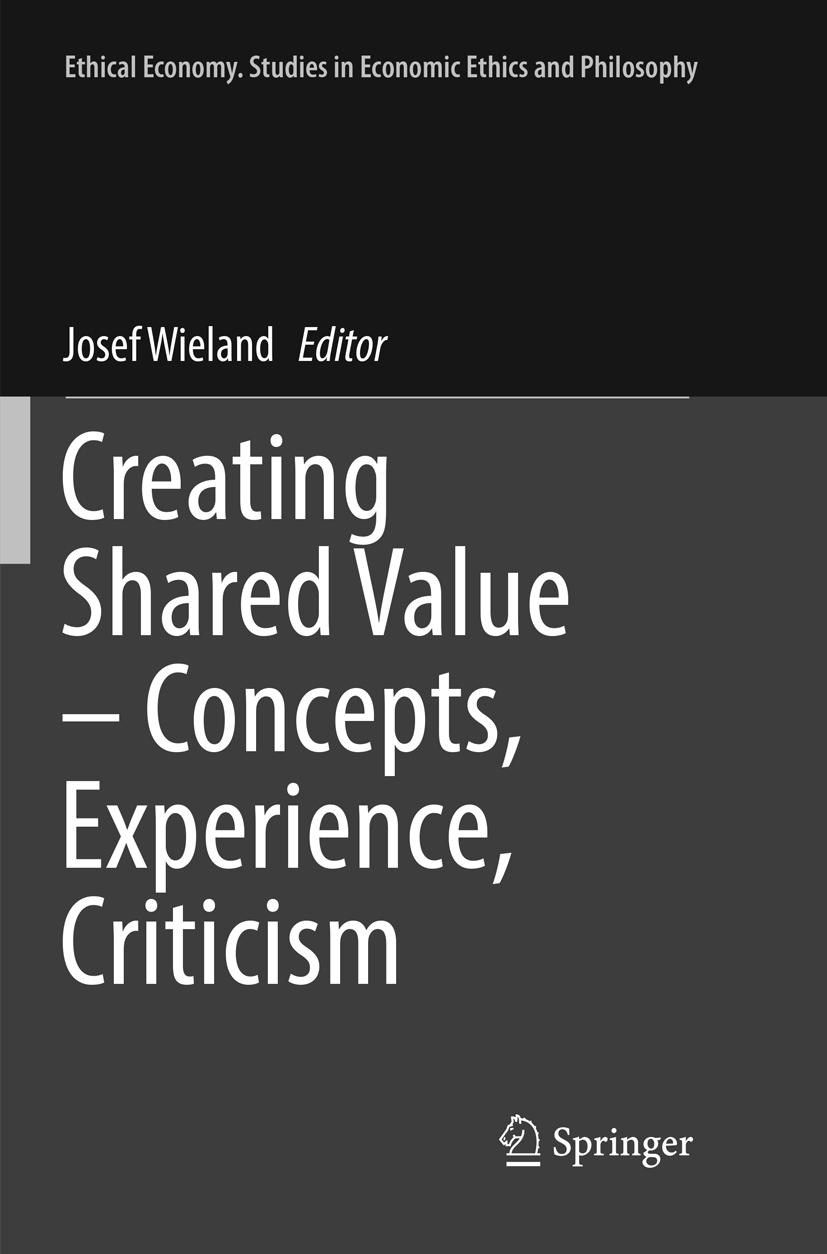 Vorderes Coverbild Creating Shared Value - Concepts, Experience, Criticism