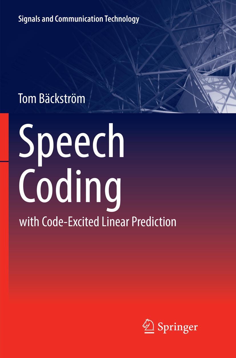 Vorderes Coverbild Speech Coding
