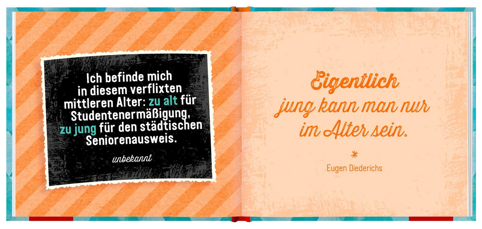 Beispielinhalt (Bild) 40 werden ist furchtbar aufregend!