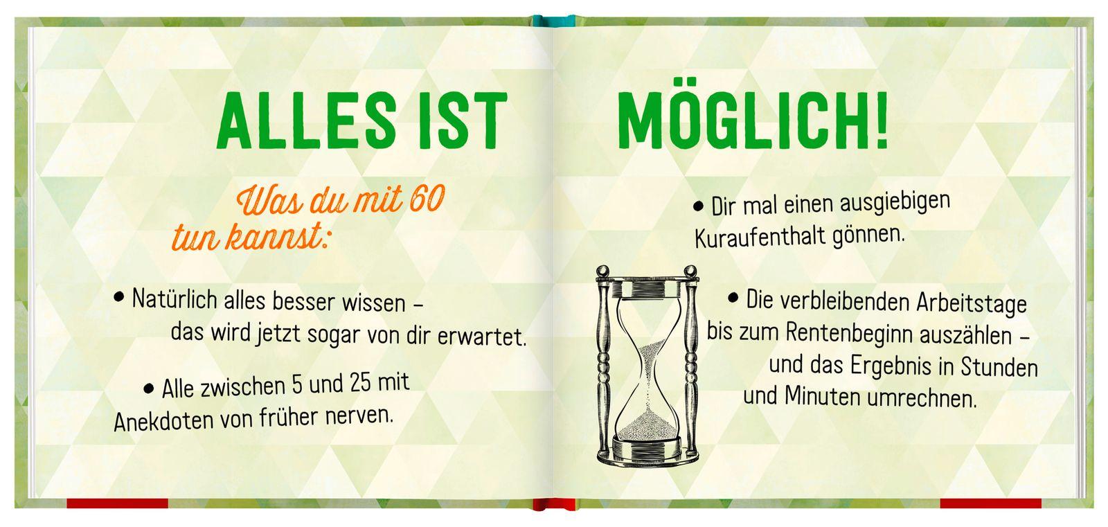 Beispielinhalt (Bild) 60 werden ist wahnsinnig berauschend!