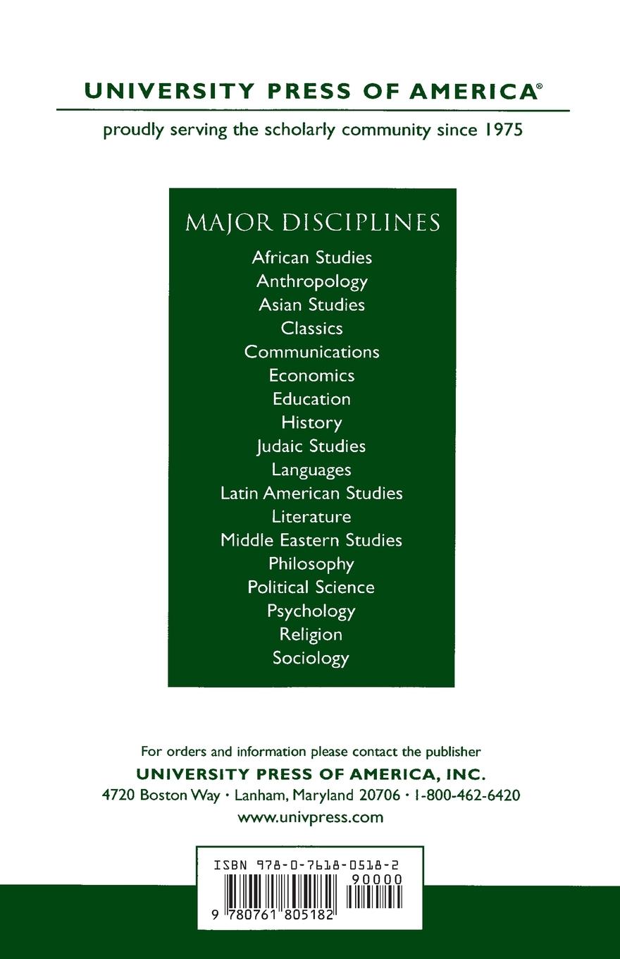 Rückseitencover Counseling and Psychotherapy