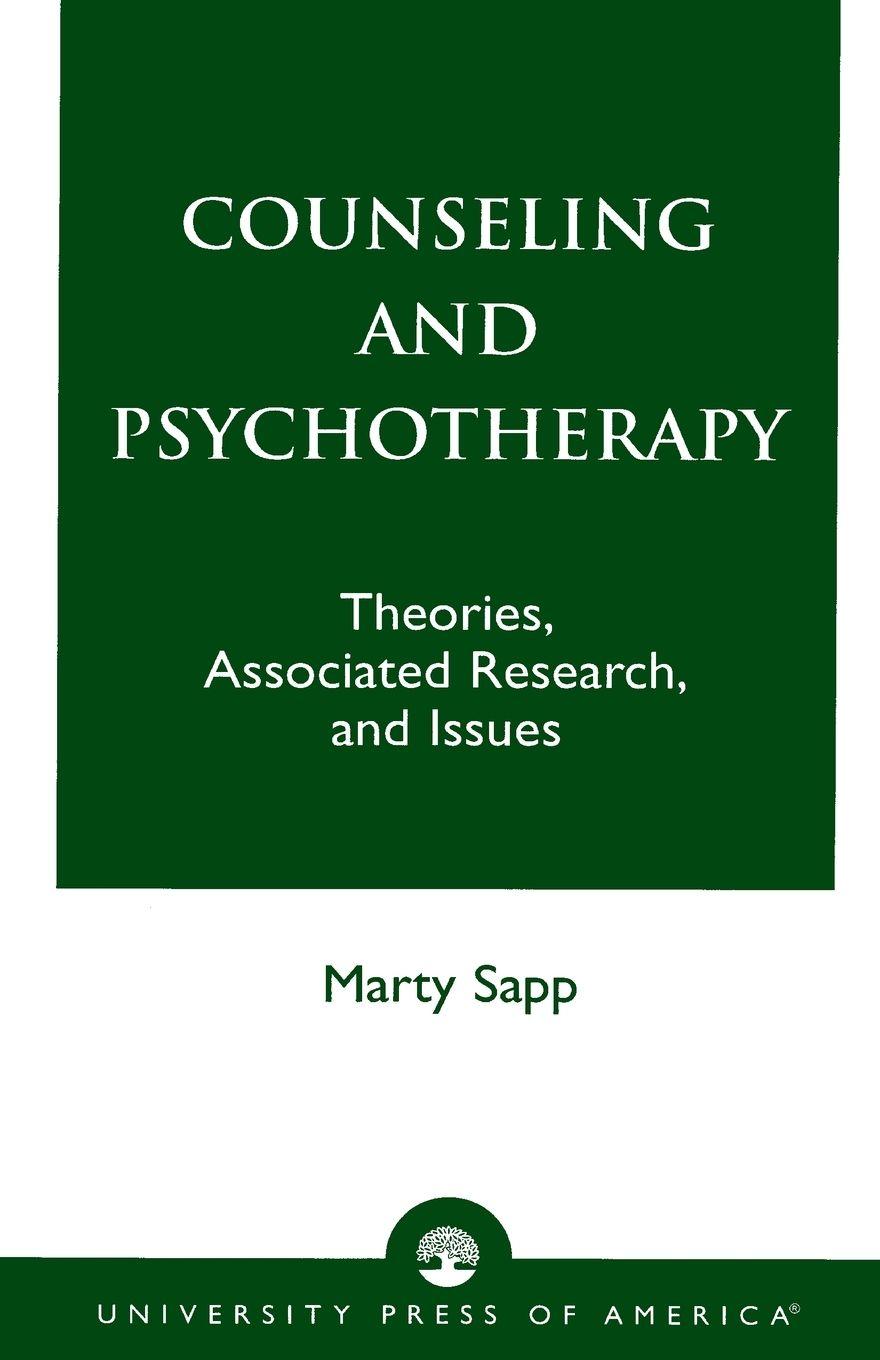 Vorderes Coverbild Counseling and Psychotherapy