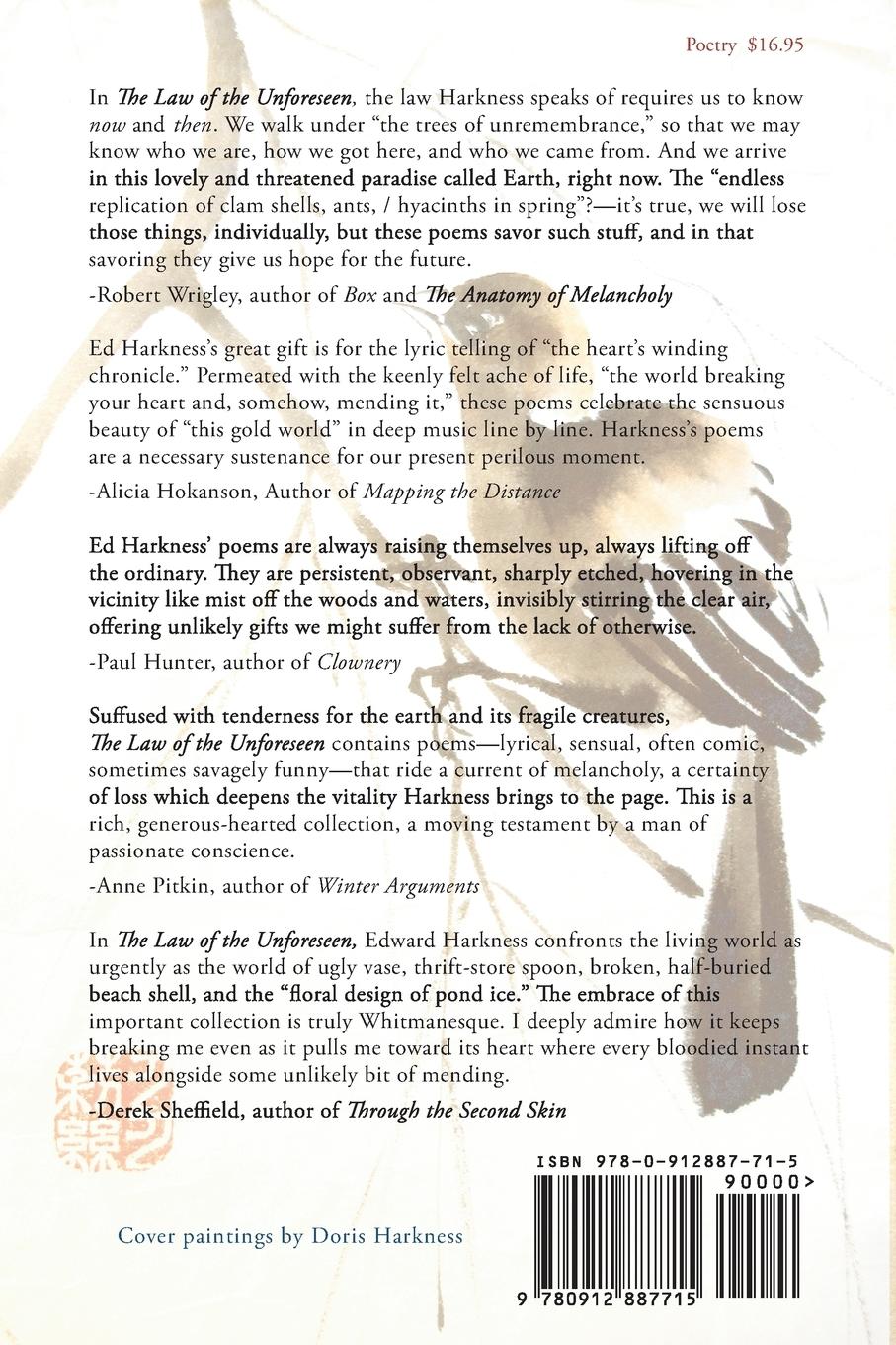Rückseitencover The Law of the Unforeseen