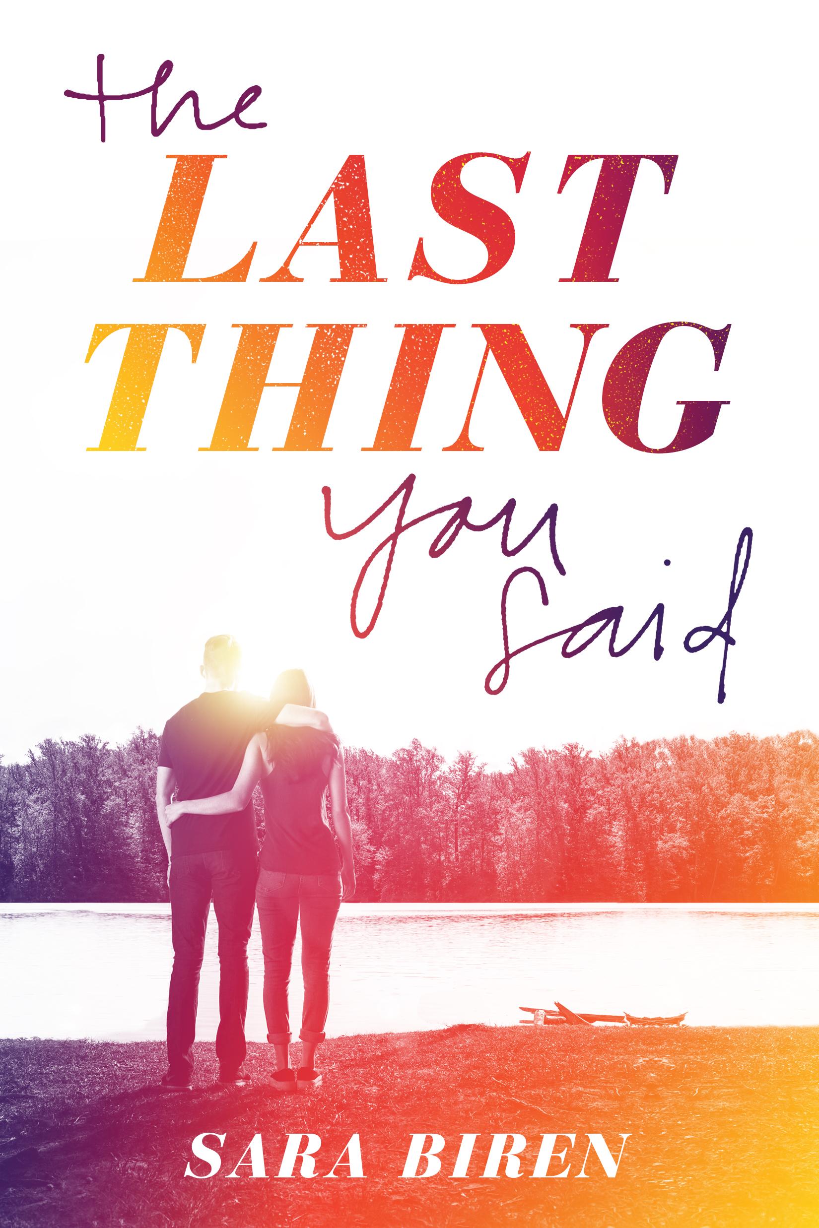 Vorderes Coverbild The Last Thing You Said