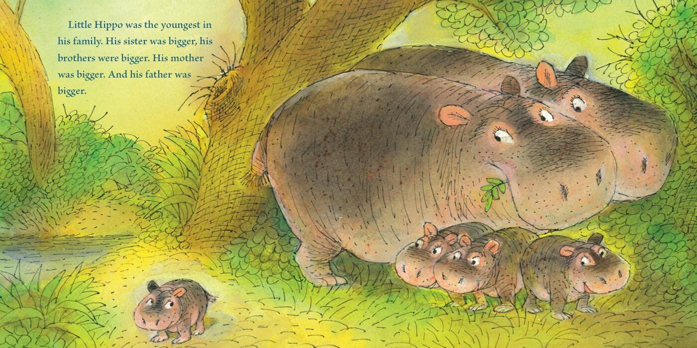 Beispielinhalt (Bild) Big Little Hippo