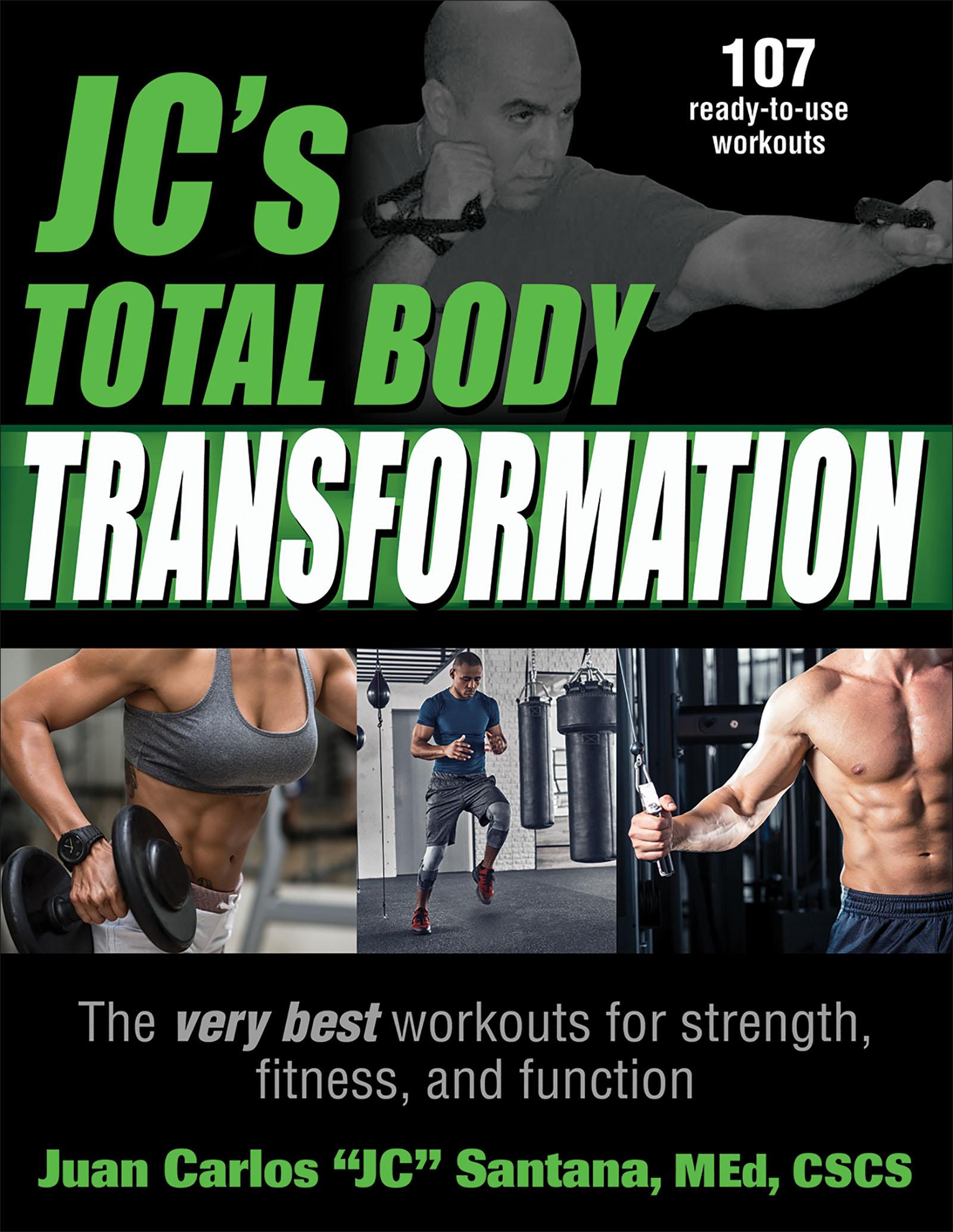 Vorderes Coverbild JC's Total Body Transformation