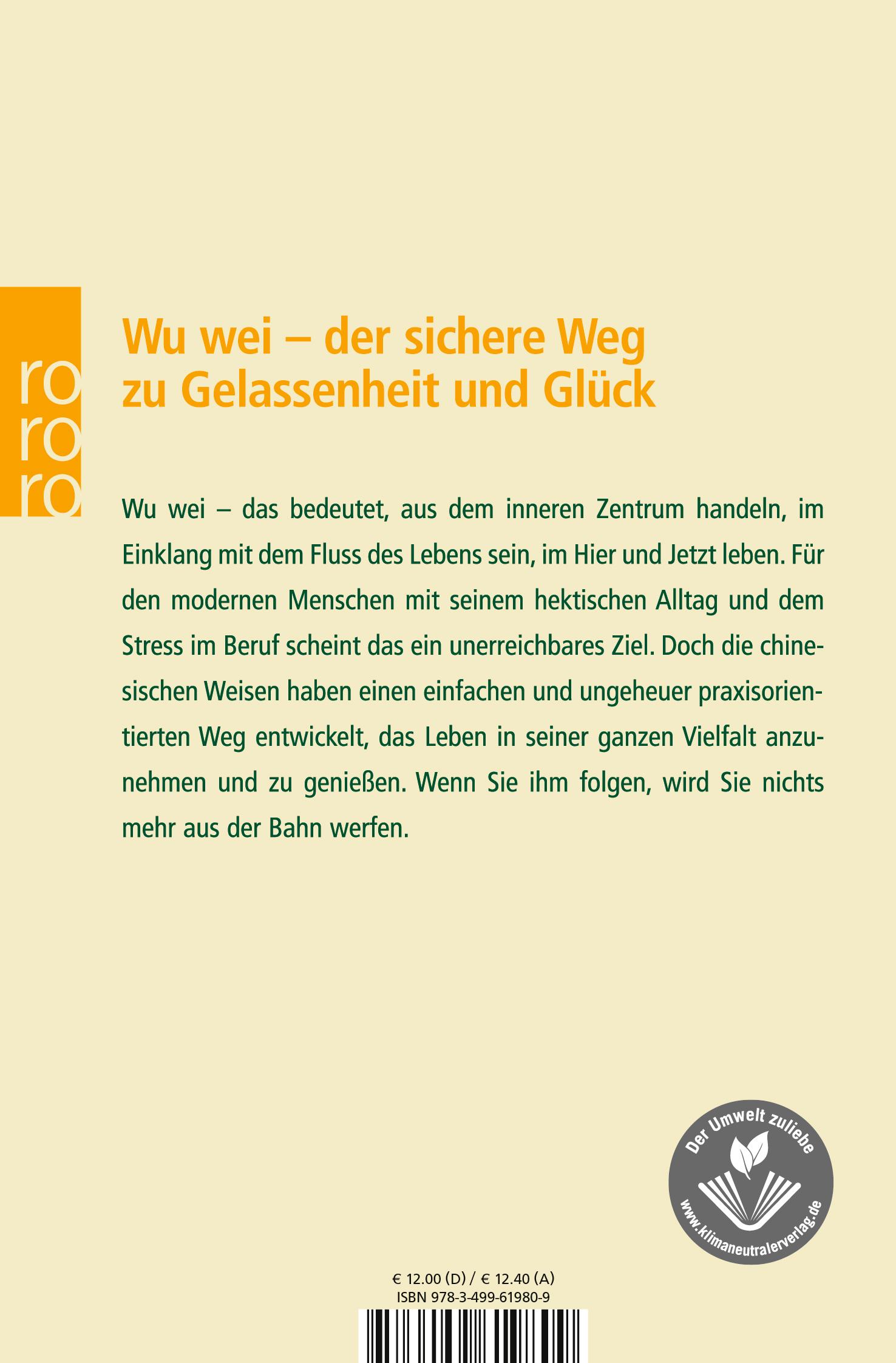 Rückseitencover Wu wei