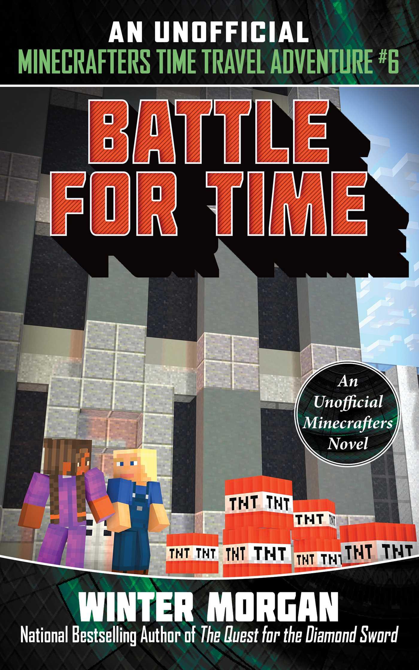 Vorderes Coverbild Battle for Time: An Unofficial Minecrafters Time Travel Adventure, Book 6