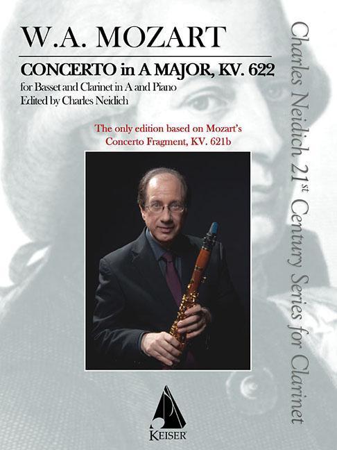 Vorderes Coverbild Clarinet Concerto, K. 622: Critical Urtext Edition Clarinet and Piano Reduction