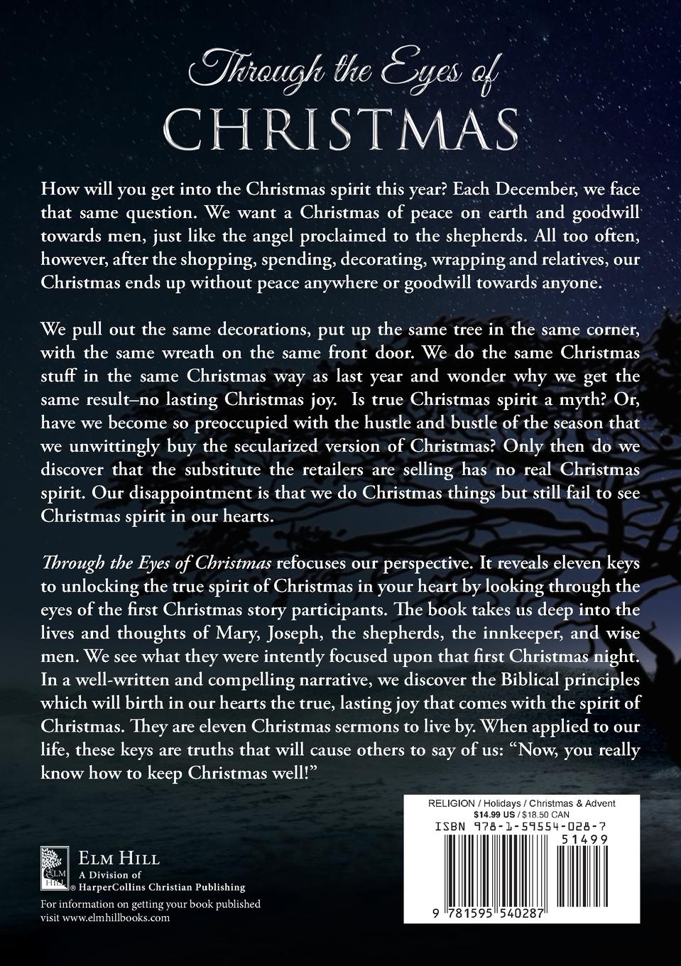Rückseitencover Through the Eyes of Christmas