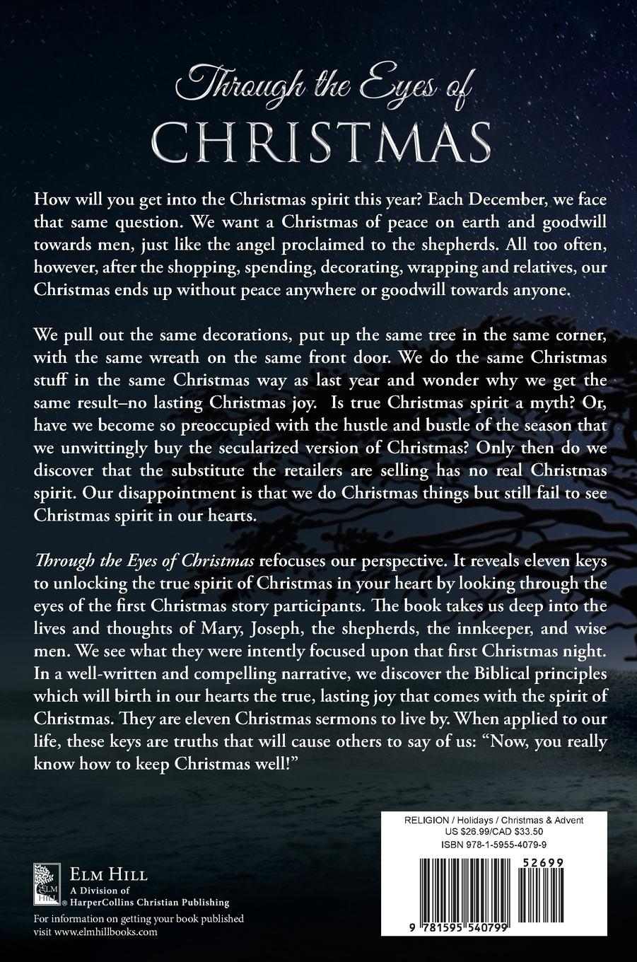 Rückseitencover Through the Eyes of Christmas