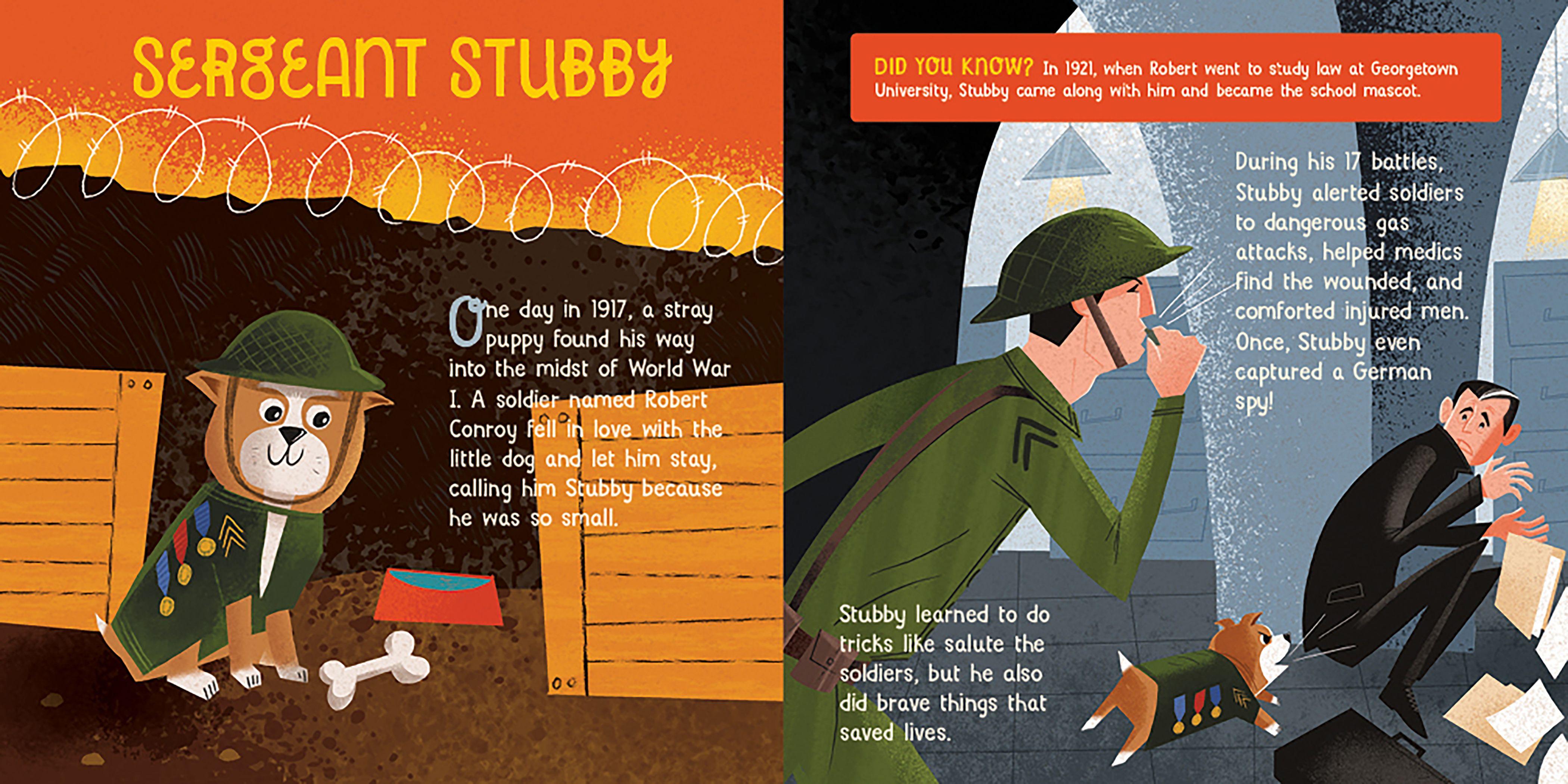 Beispielinhalt (Bild) Amazing Animals Who Changed the World