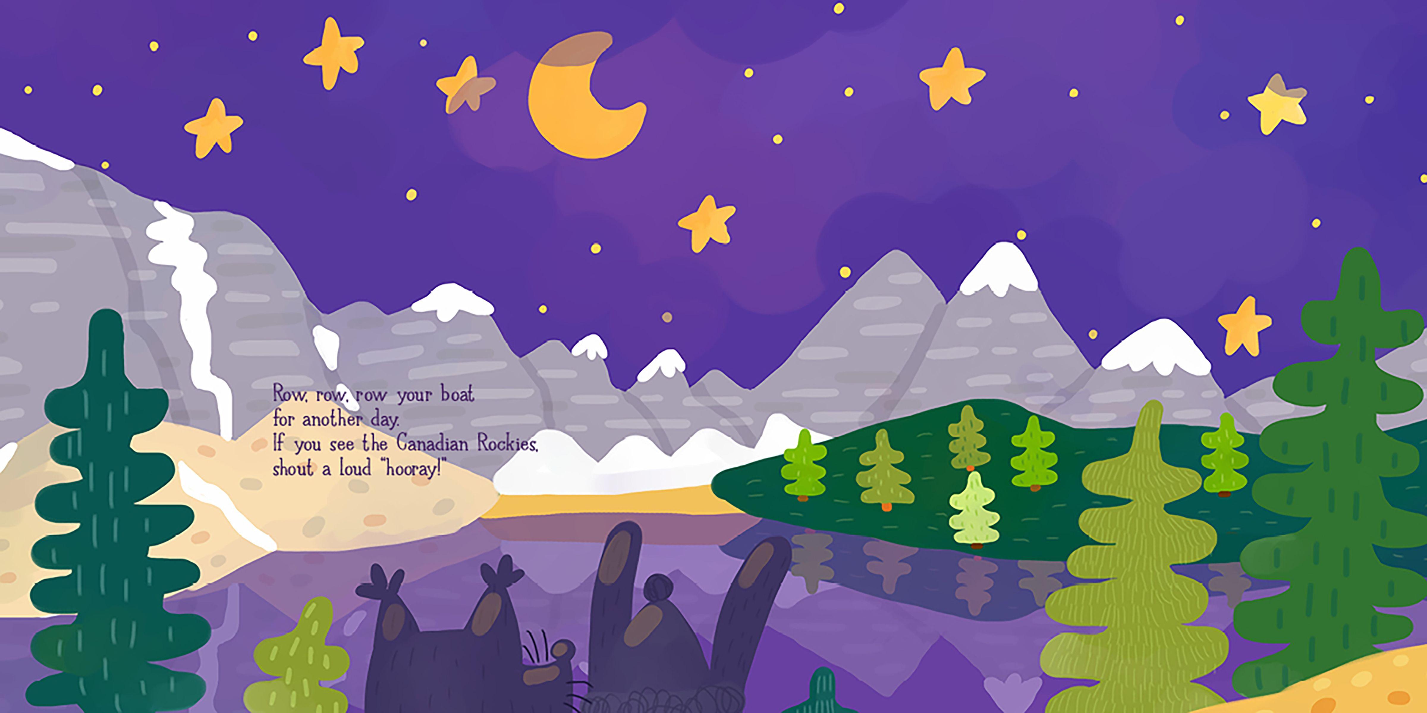 Beispielinhalt (Bild) Row, Row, Row Your Boat in Canada