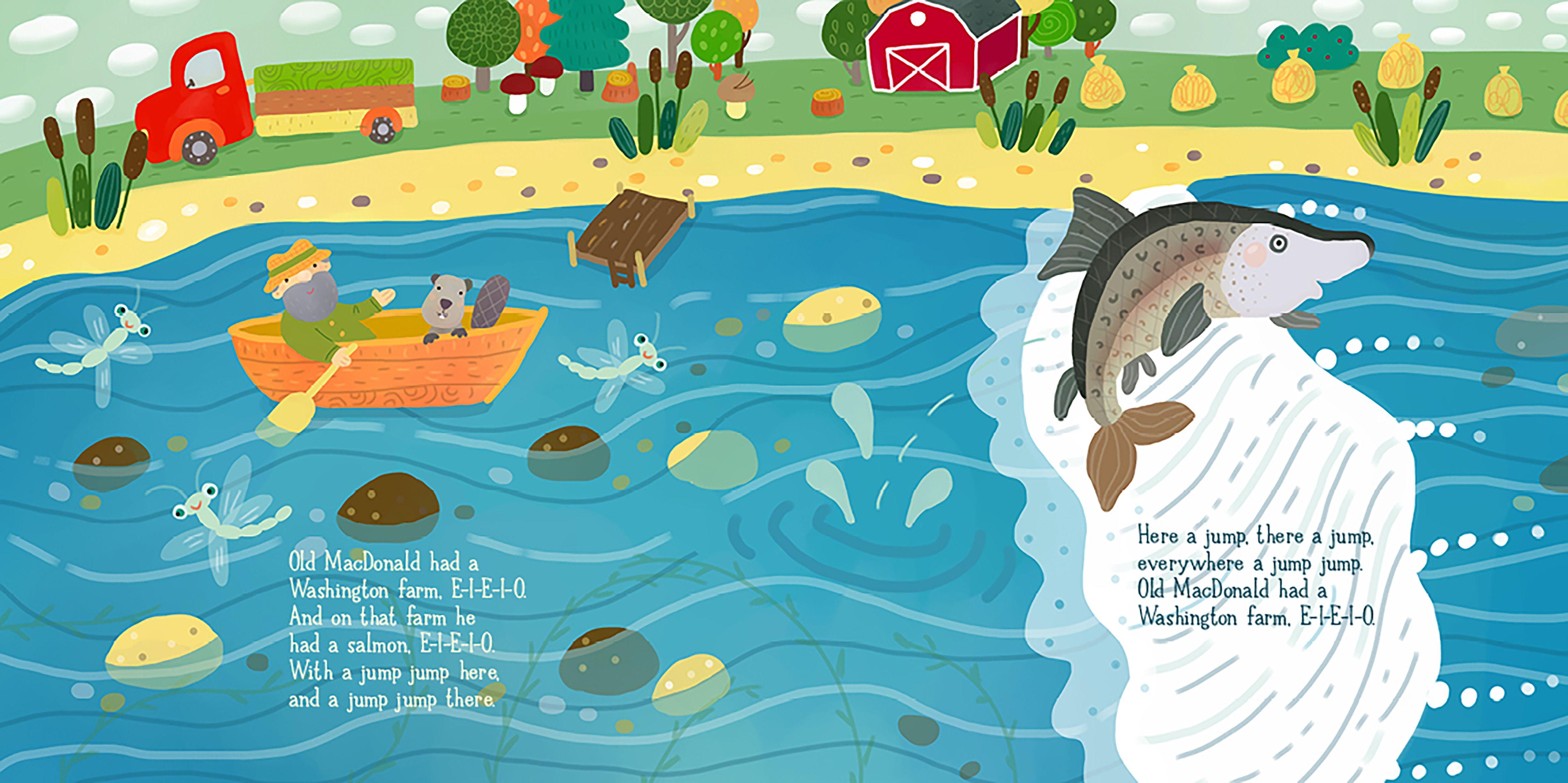 Beispielinhalt (Bild) Old MacDonald Had a Farm in Washington