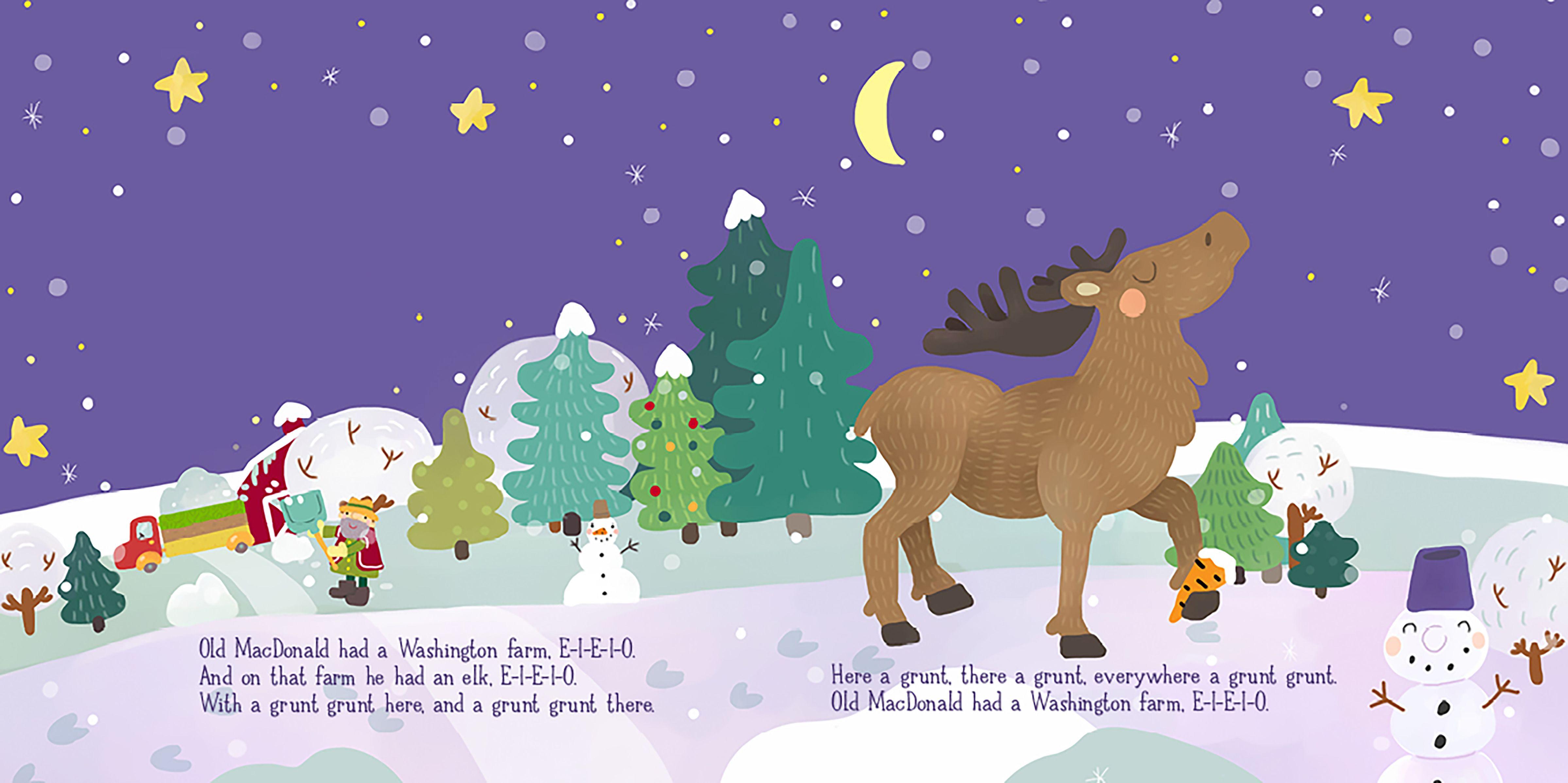 Beispielinhalt (Bild) Old MacDonald Had a Farm in Washington