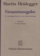 Vorderes Coverbild Gesamtausgabe Bd. 90. Zu Ernst Jünger