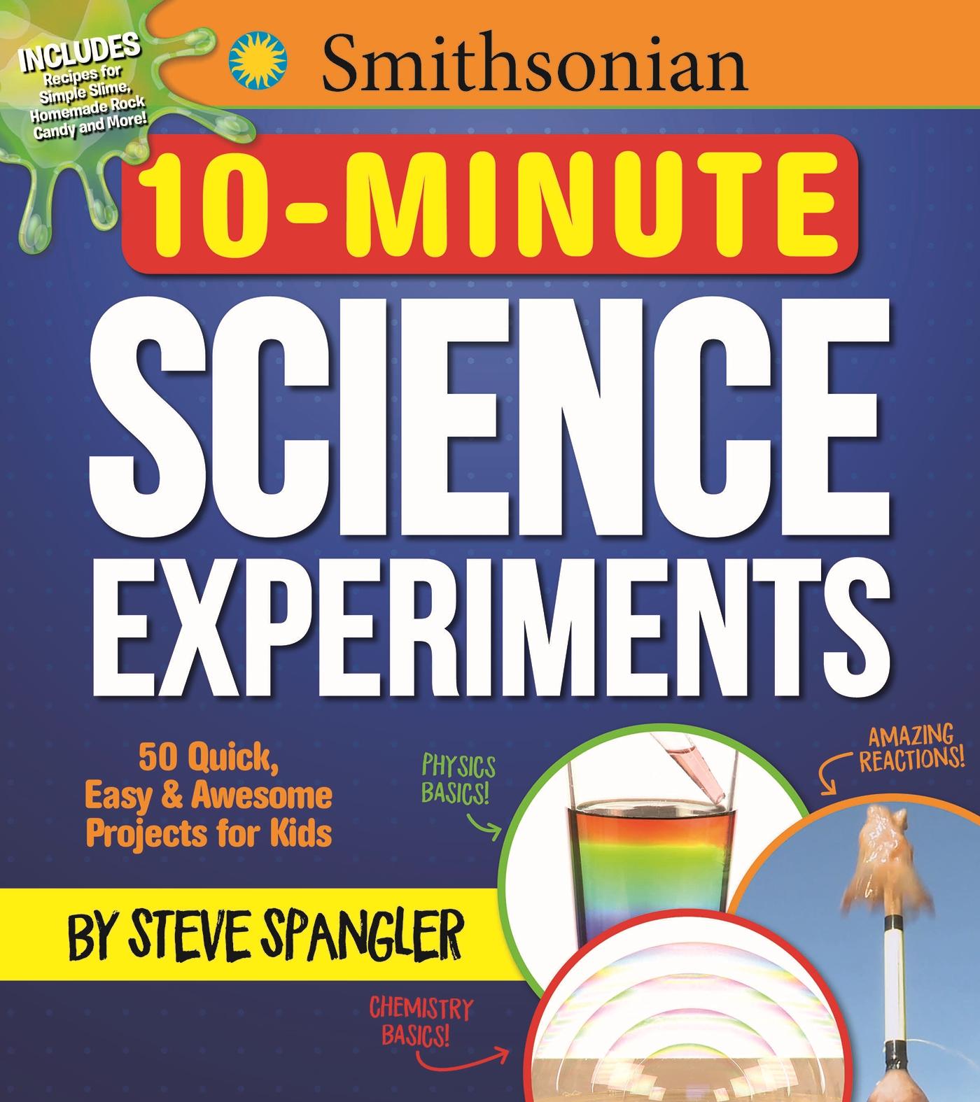 Vorderes Coverbild Smithsonian 10-Minute Science Experiments