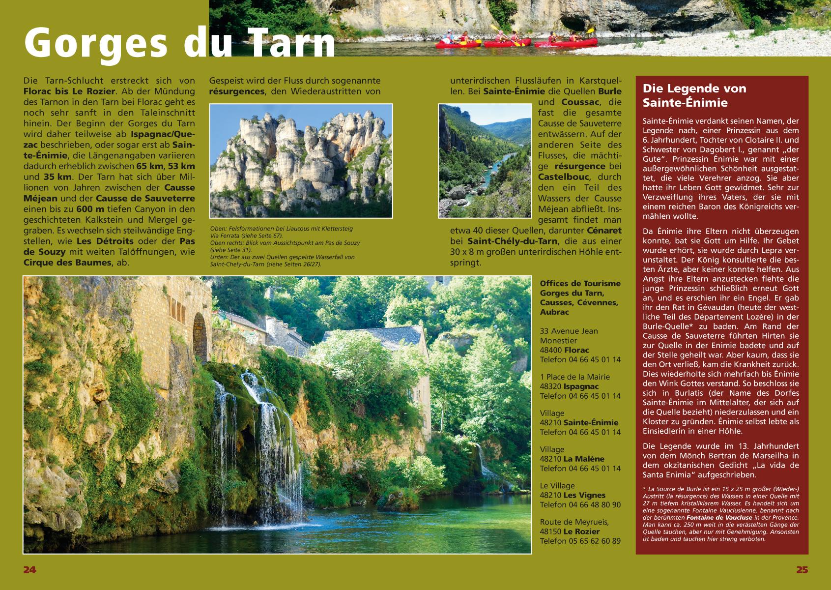 Beispielinhalt (Bild) Gorges du Tarn, Cevennen