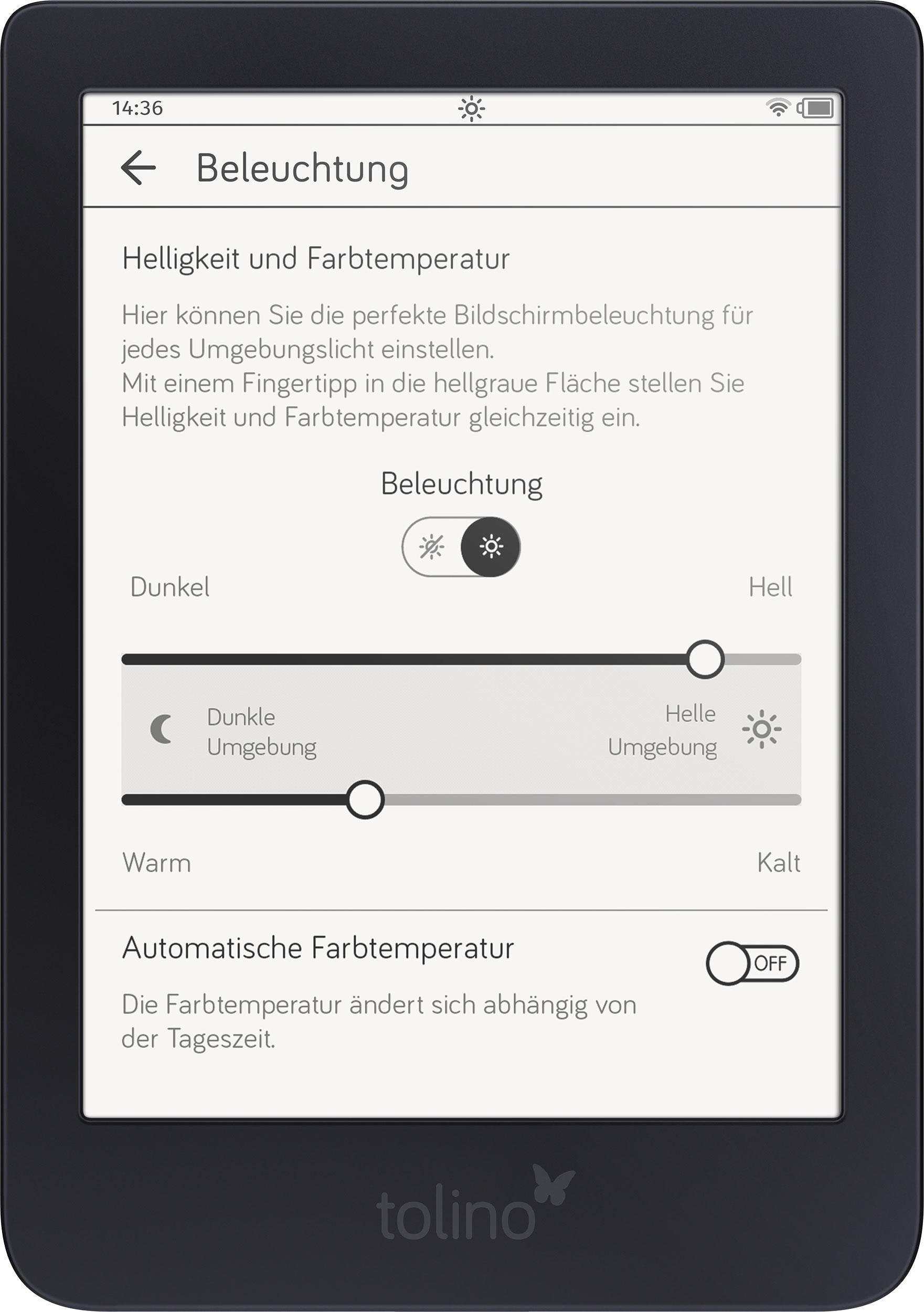 Beispielinhalt (Bild) tolino shine 3