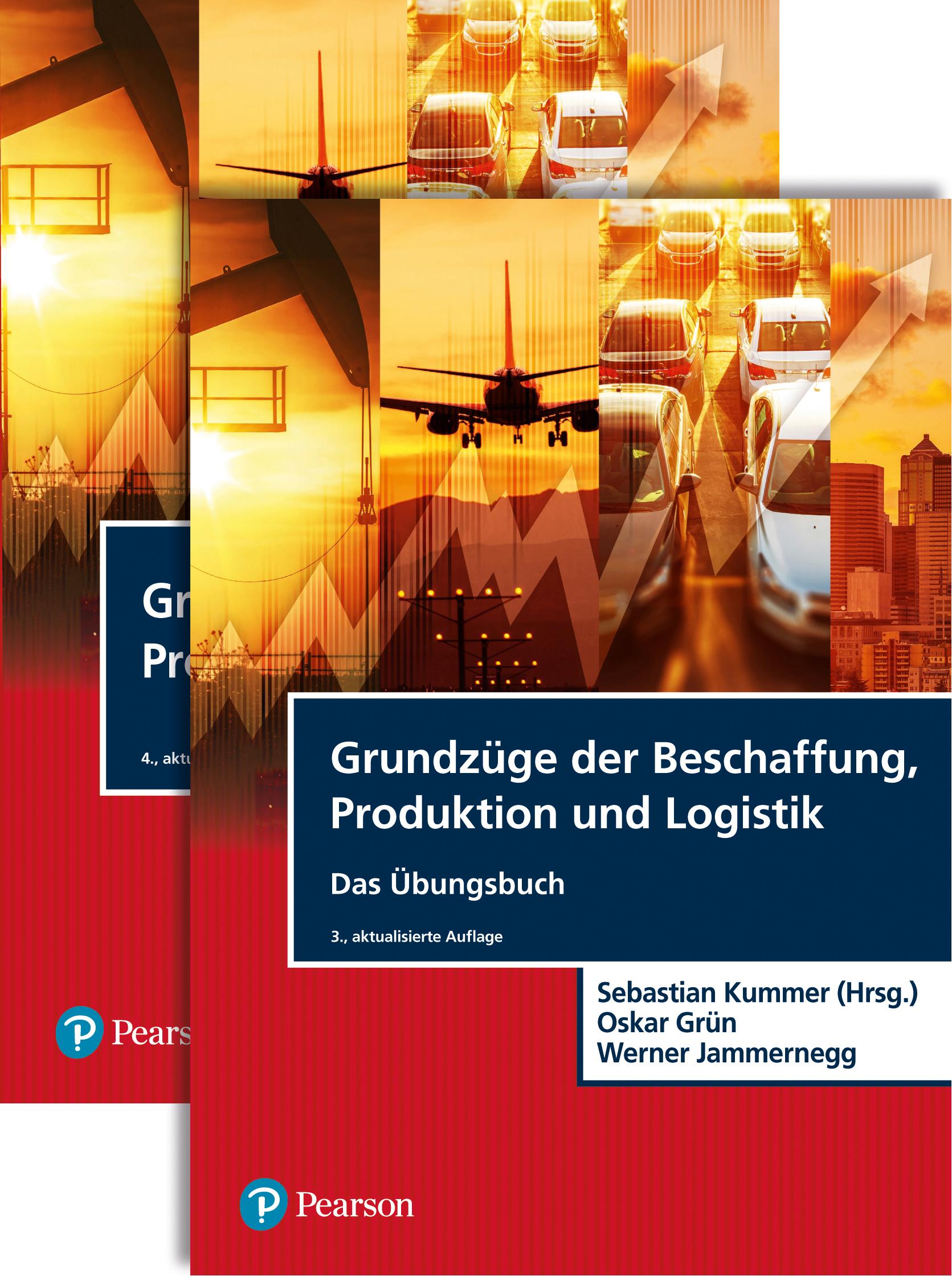Vorderes Coverbild VP Grundzüge der Beschaffung, Produktion und Logistik + Übungsbuch