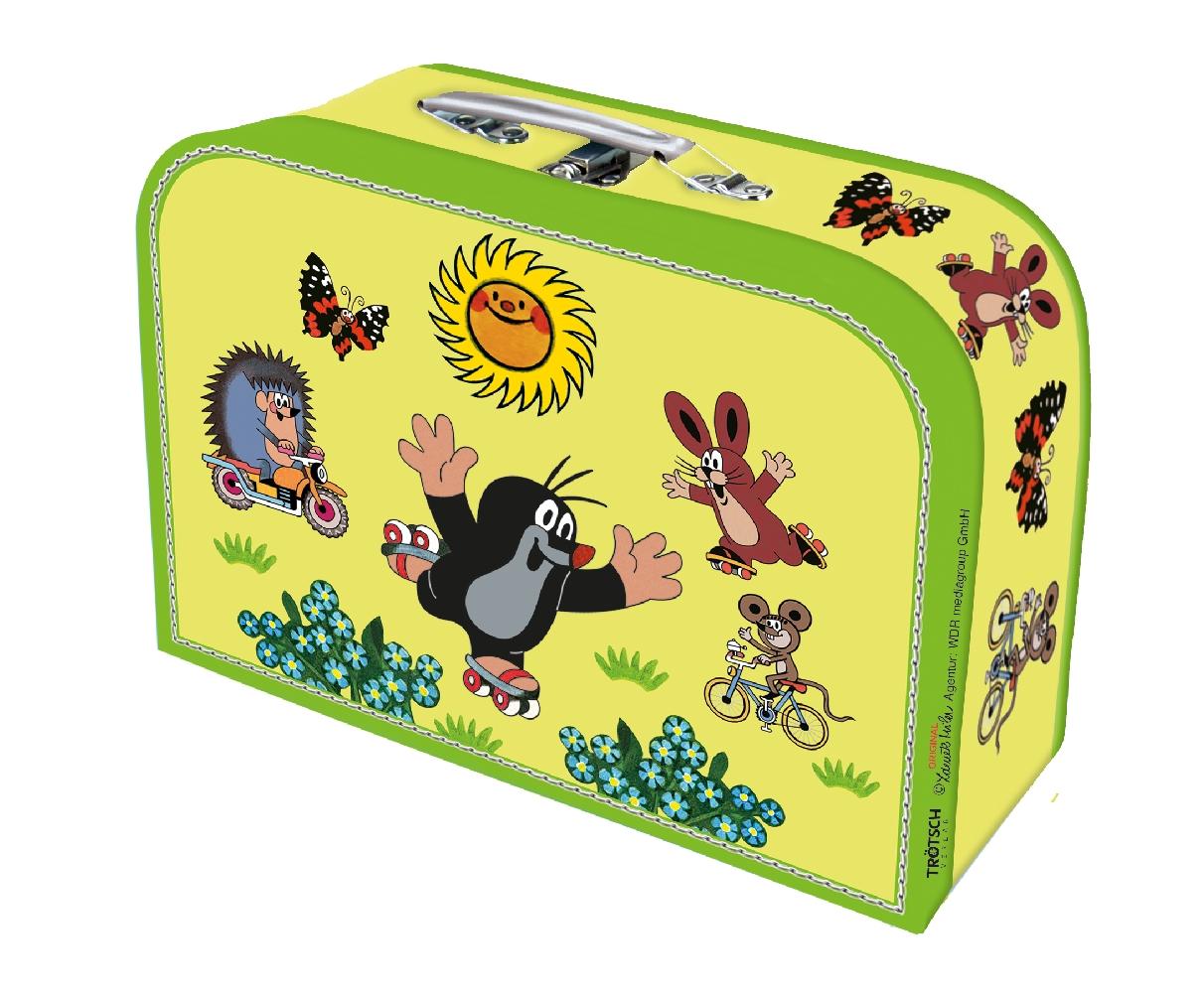 Vorderes Coverbild Kinderkoffer Der kleine Maulwurf Spielzeugkoffer für Kindergarten, Hort & Co.