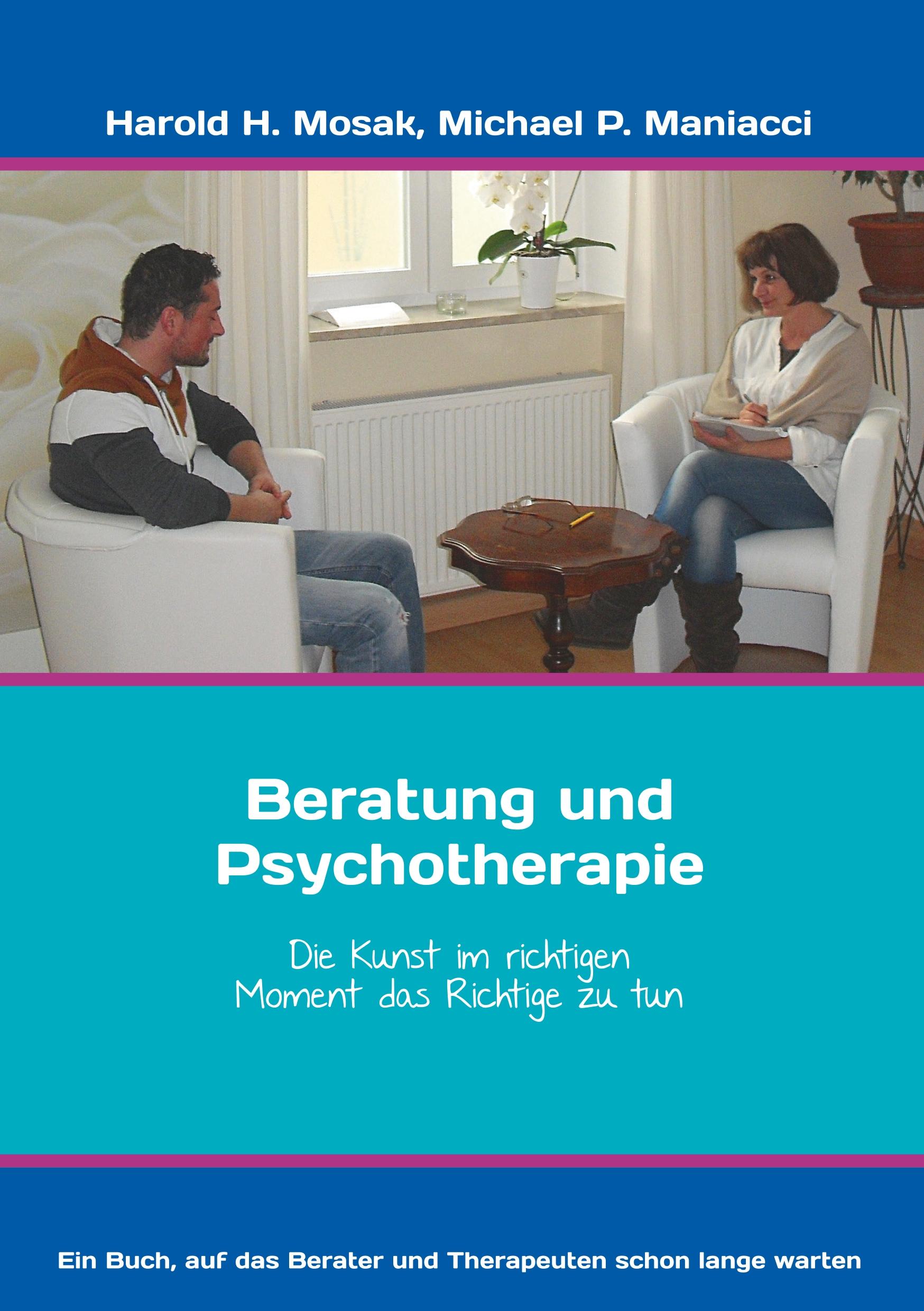 Vorderes Coverbild Beratung und Psychotherapie