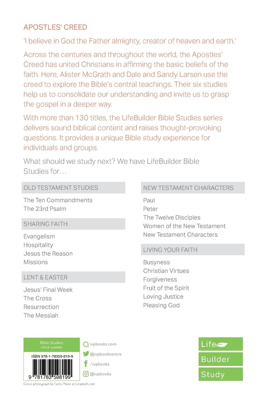 Rückseitencover Apostles' Creed (Lifebuilder Study Guides)
