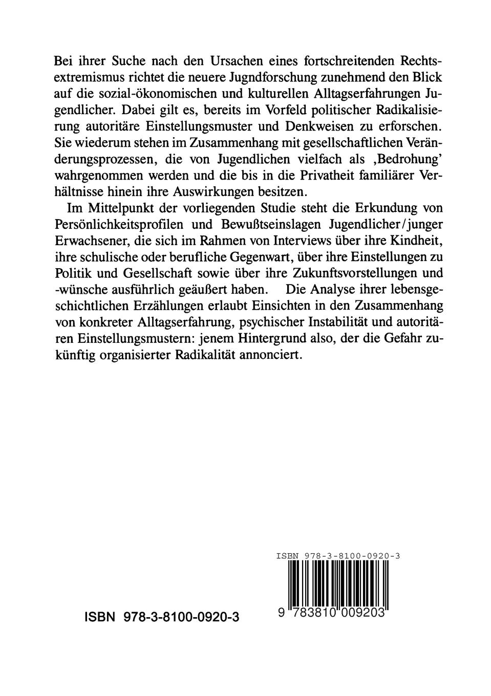 Rückseitencover Zwischen Aufstieg und Ausstieg