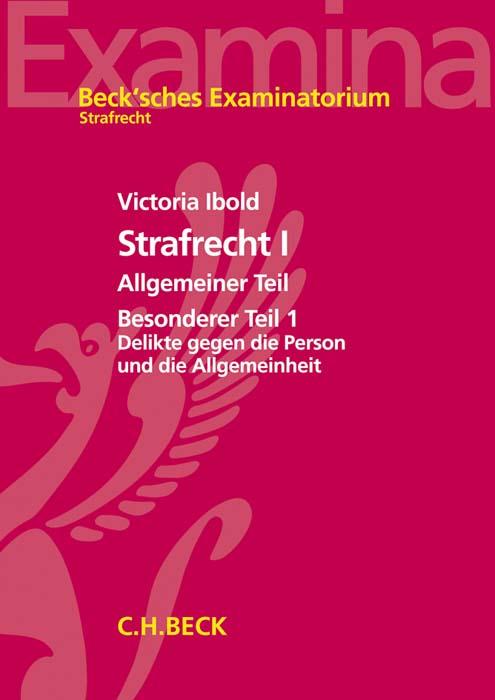Vorderes Coverbild Strafrecht I