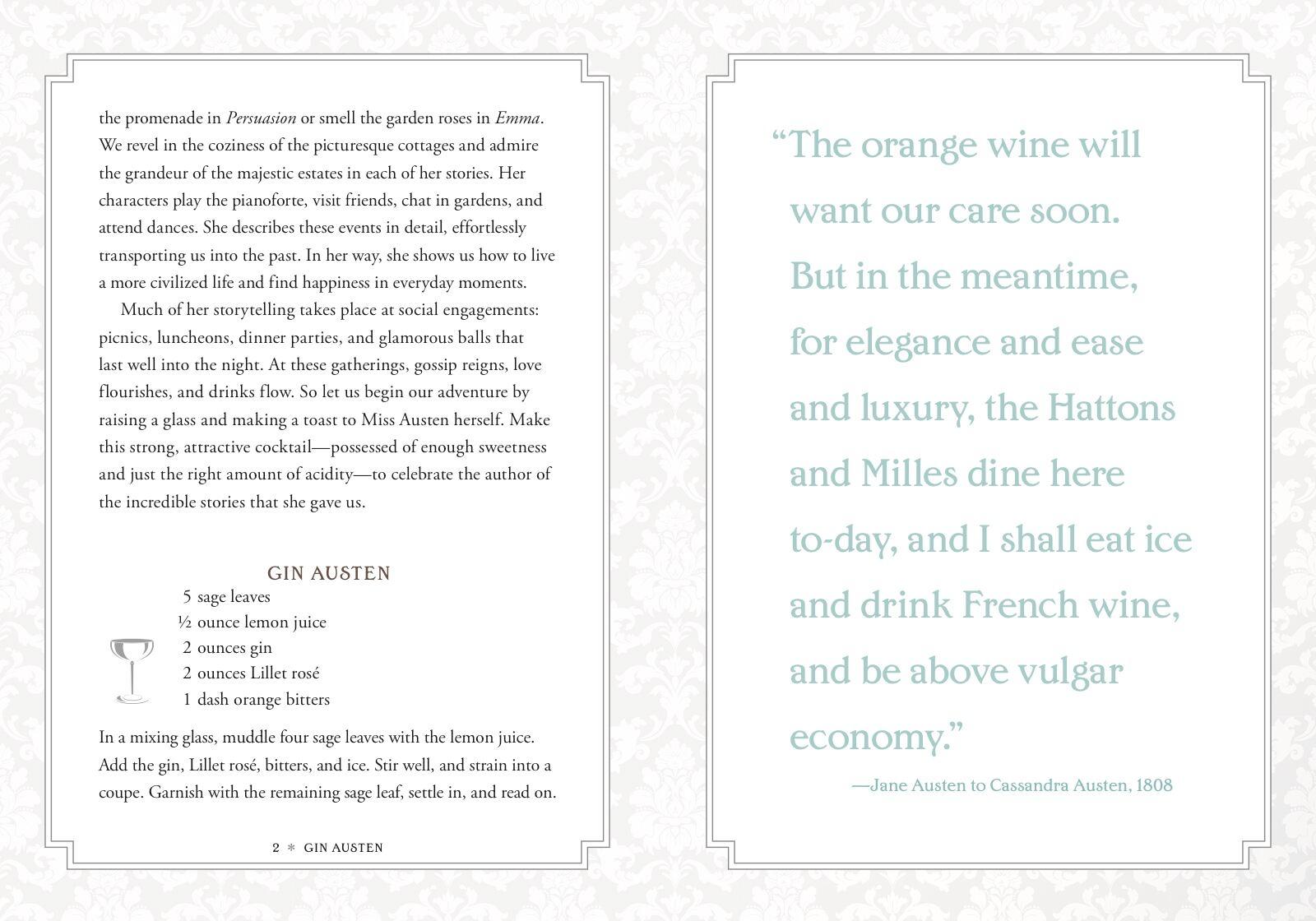 Beispielinhalt (Bild) Gin Austen