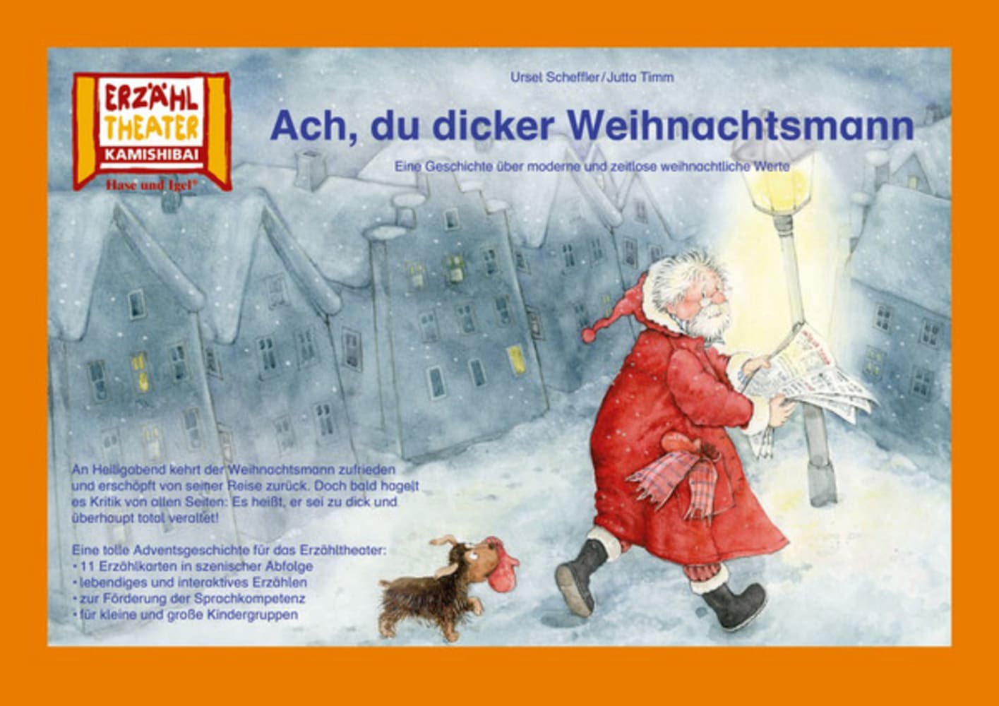 Vorderes Coverbild Kamishibai: Ach, du dicker Weihnachtsmann
