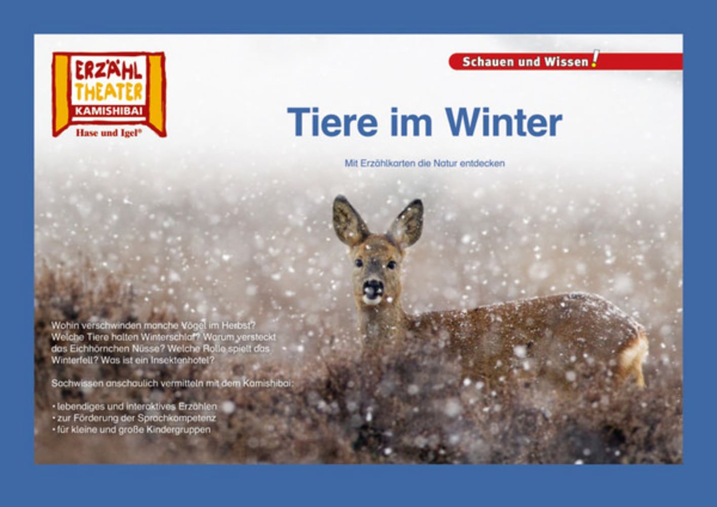 Vorderes Coverbild Kamishibai: Tiere im Winter
