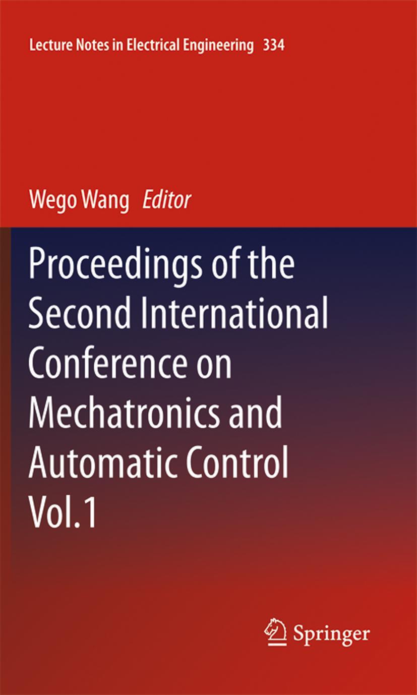 Vorderes Coverbild Proceedings of the Second International Conference on Mechatronics and Automatic Control